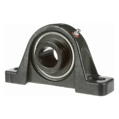 767919 Browning Mounted Cast Iron Two Bolt Pillow Block Ball Bearing, Catalog Number: VPS-319, 1.188" - Straight Bore.