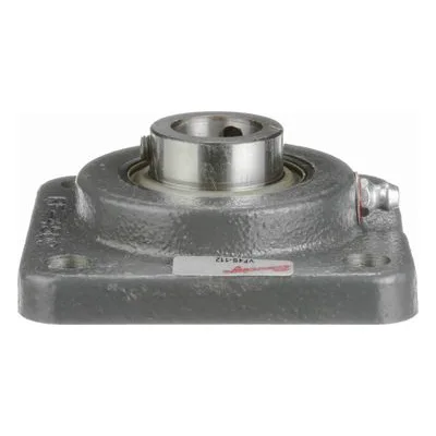 767604 Browning Mounted Cast Iron Four Bolt Flange Ball Bearing, Catalog Number: VF4S-112, 0.75" - Straight Bore.