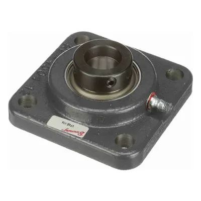 767298 Browning Mounted Cast Iron Four Bolt Flange Ball Bearing, Catalog Number: VF4E-114, 0.875" - Straight Bore.