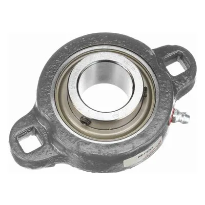 767588 Browning Mounted Ductile Iron Two Bolt Flange Ball Bearing, Catalog Number: VF2S-118M, 1.125" - Straight Bore.