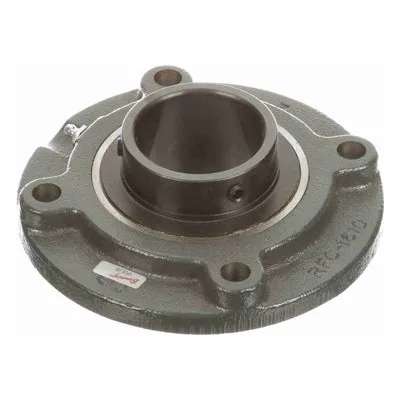767164 Browning Mounted Cast Iron Flange Cartridge Ball Bearing, Catalog Number: VFCS-239, 2.438" - Straight Bore.