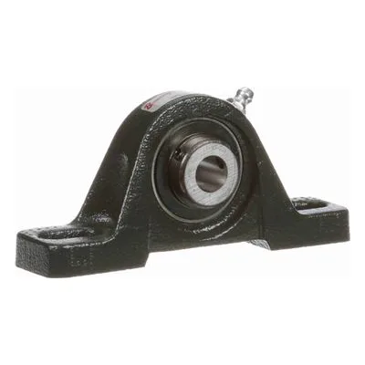 767633 Browning Mounted Cast Iron Two Bolt Pillow Block Ball Bearing, Catalog Number: VPS-208, 0.5" - Straight Bore.