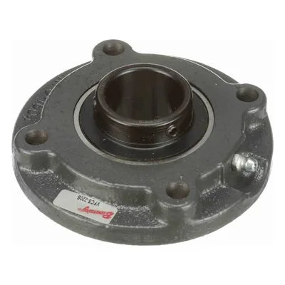 767151 Browning Mounted Cast Iron Flange Cartridge Ball Bearing, Catalog Number: VFCS-220S, 1.25" - Straight Bore.