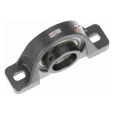 767334 Browning Mounted Cast Iron Two Bolt Low Base Pillow Block Ball Bearing, Catalog Number: VPLE-135, 2.188" Straight Bore.