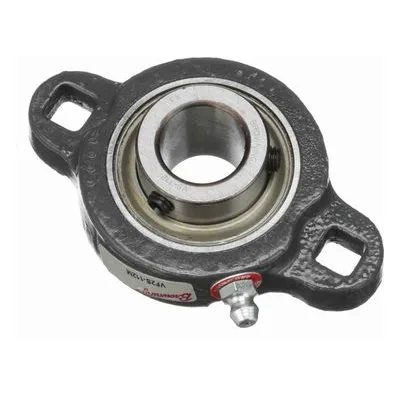 767352 Browning Mounted Ductile Iron Two Bolt Flange Ball Bearing, Catalog Number: VF2S-112M, 0.75" - Straight Bore.