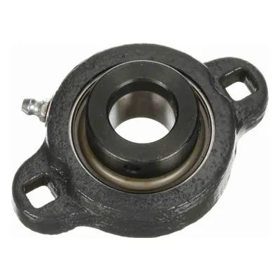 767782 Browning Mounted Ductile Iron Two Bolt Flange Ball Bearing, Catalog Number: VF2E-114M, 0.875" - Straight Bore.