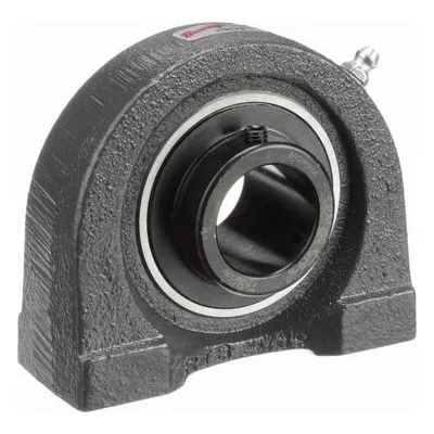 767813 Browning Mounted Cast Iron Tapped Base Pillow Block Ball Bearing, Catalog Number: VTBS-218, 1.125" Straight Bore.