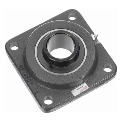 732677 Browning Mounted Cast Iron Four Bolt Flange Ball Bearing, Catalog Number: VF4S-40MM, 1.575" - Straight Bore.
