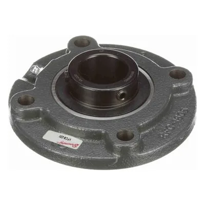 767152 Browning Mounted Cast Iron Flange Cartridge Ball Bearing, Catalog Number: VFCS-220, 1.25" - Straight Bore.