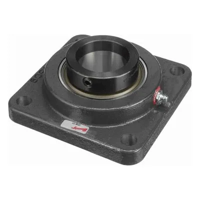 767324 Browning Mounted Cast Iron Four Bolt Flange Ball Bearing, Catalog Number: VF4E-131, 1.938" - Straight Bore.