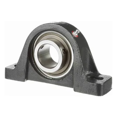 767344 Browning Mounted Cast Iron Two Bolt Low Base Pillow Block Ball Bearing, Catalog Number: VPLS-124, 1.5" Straight Bore.