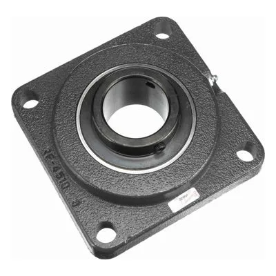 767423 Browning Mounted Cast Iron Four Bolt Flange Ball Bearing, Catalog Number: VF4S-232, 2" (50.8mm) - Straight Bore.