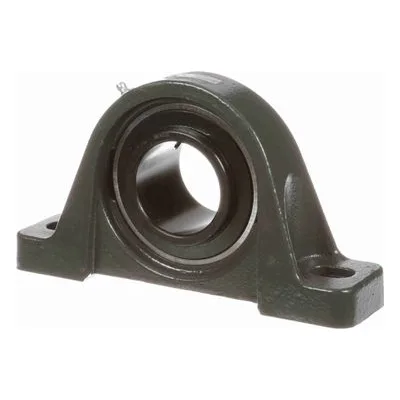 732689 Browning Mounted Cast Iron Two Bolt Pillow Block Ball Bearing, Catalog Number: VPS-55MM, 2.165" - Straight Bore.
