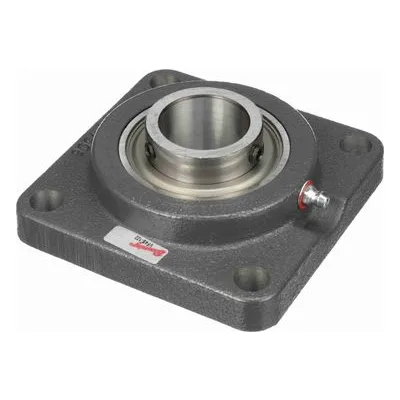 767619 Browning Mounted Cast Iron Four Bolt Flange Ball Bearing, Catalog Number: VF4S-122, 1.375" - Straight Bore.