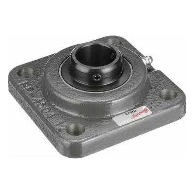 767623 Browning Mounted Cast Iron Four Bolt Flange Ball Bearing, Catalog Number: VF4S-216, 1" (25.4mm) - Straight Bore.