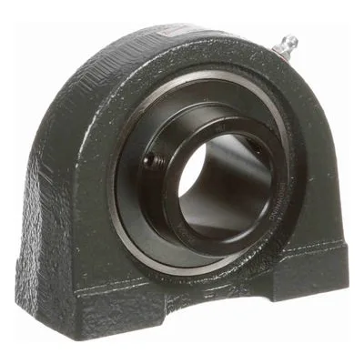 767670 Browning Mounted Cast Iron Tapped Base Pillow Block Ball Bearing, Catalog Number: VTBS-224, 1.5" - Straight Bore.