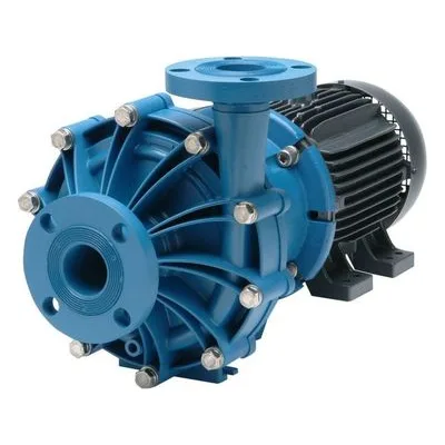 Finish Thompson Pump End DB22P Polypropylene, DB Series Sealless Pumps, FTI DB22 Magnetic Drive Centrifugal