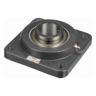 767342 Browning Mounted Cast Iron Four Bolt Flange Ball Bearing, Catalog Number: VF4S-124, 1.5" - Straight Bore.