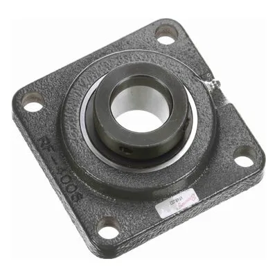 767854 Browning Mounted Cast Iron Four Bolt Flange Ball Bearing, Catalog Number: VF4E-222, 1.375" - Straight Bore.