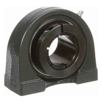 766545 Browning Mounted Cast Iron Tapped Base Pillow Block Ball Bearing, Catalog Number: VTBB-227, 1.688" Straight Bore.