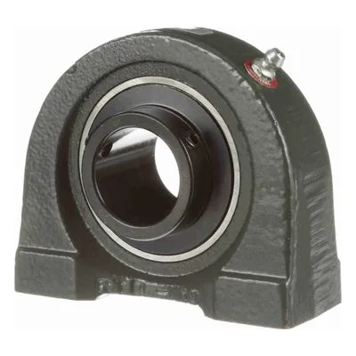 767450 Browning Mounted Cast Iron Tapped Base Pillow Block Ball Bearing, Catalog Number: VTBS-219, 1.188" Straight Bore.