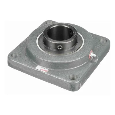 767934 Browning Mounted Cast Iron Four Bolt Flange Ball Bearing, Catalog Number: VF4S-332, 2" (50.8mm) - Straight Bore.