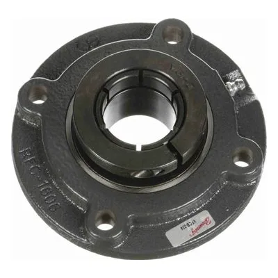 766986 Browning Mounted Cast Iron Flange Cartridge Ball Bearing, Catalog Number: VFCB-224, 1.5" - Straight Bore.