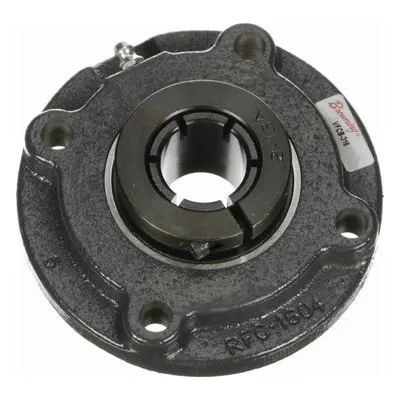 766996 Browning Mounted Cast Iron Flange Cartridge Ball Bearing, Catalog Number: VFCB-316, 1" (25.4mm) - Straight Bore.