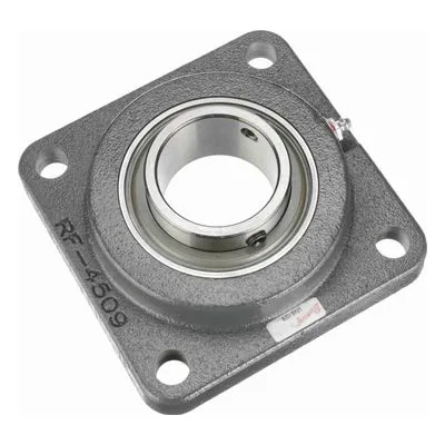 767684 Browning Mounted Cast Iron Four Bolt Flange Ball Bearing, Catalog Number: VF4S-132S, 2" (50.8mm) - Straight Bore.