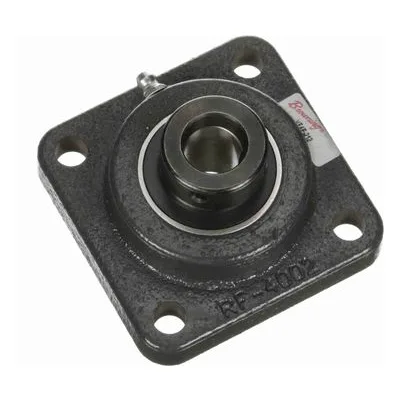 767896 Browning Mounted Cast Iron Four Bolt Flange Ball Bearing, Catalog Number: VF4E-212, 0.75" - Straight Bore.