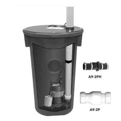 Goulds Pumps GWP2111 GWP Plumber Wastewater Package Systems with PS and PV Pumps Pump/Basin Packages