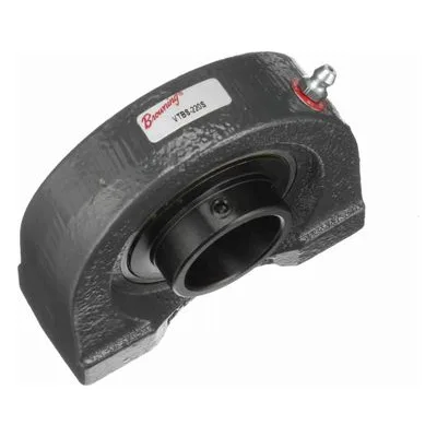 767612 Browning Mounted Cast Iron Tapped Base Pillow Block Ball Bearing, Catalog Number: VTBS-220S, 1.25" Straight Bore.