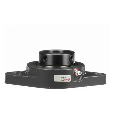 767798 Browning Mounted Cast Iron Two Bolt Flange Ball Bearing, Catalog Number: VF2E-122, 1.375" - Straight Bore.