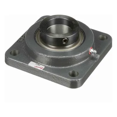 767873 Browning Mounted Cast Iron Four Bolt Flange Ball Bearing, Catalog Number: VF4E-127, 1.688" - Straight Bore.