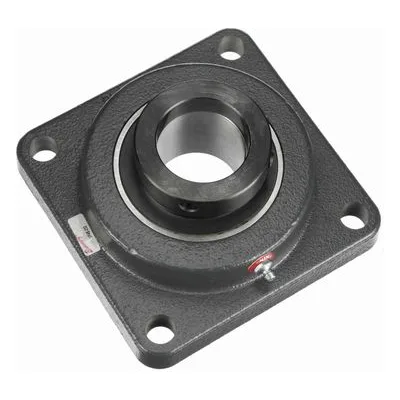 767929 Browning Mounted Cast Iron Four Bolt Flange Ball Bearing, Catalog Number: VF4E-232, 2" (50.8mm) - Straight Bore.