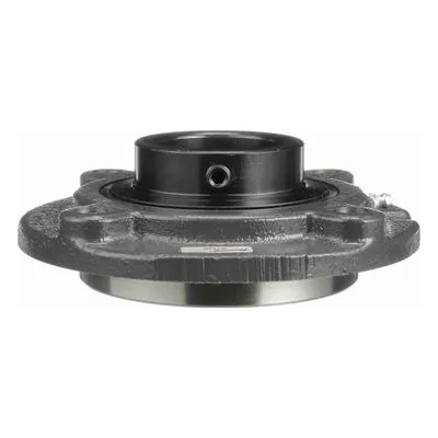 767860 Browning Mounted Cast Iron Flange Cartridge Ball Bearing, Catalog Number: VFCS-332, 2" (50.8mm) - Straight Bore.