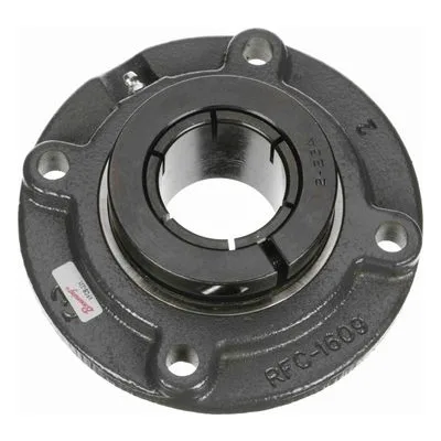 766074 Browning Mounted Cast Iron Flange Cartridge Ball Bearing, Catalog Number: VFCB-331, 1.938" - Straight Bore.