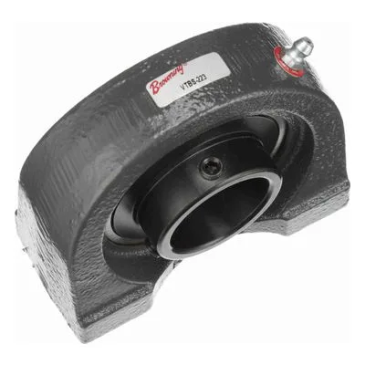 767479 Browning Mounted Cast Iron Tapped Base Pillow Block Ball Bearing, Catalog Number: VTBS-223, 1.438" Straight Bore.