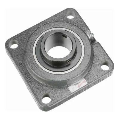 767475 Browning Mounted Cast Iron Four Bolt Flange Ball Bearing, Catalog Number: VF4S-223, 1.438" - Straight Bore.