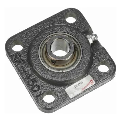 767838 Browning Mounted Cast Iron Four Bolt Flange Ball Bearing, Catalog Number: VF4S-110, 0.625" - Straight Bore.
