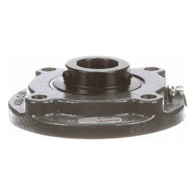 767559 Browning Mounted Cast Iron Flange Cartridge Ball Bearing, Catalog Number: VFCS-316, 1" (25.4mm) - Straight Bore.