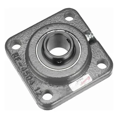 767925 Browning Mounted Cast Iron Four Bolt Flange Ball Bearing, Catalog Number: VF4S-215, 0.938" - Straight Bore.