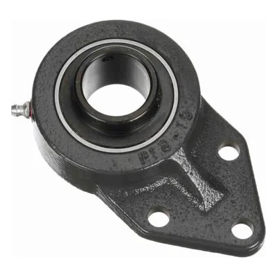 764428 Browning Mounted Cast Iron Three Bolt Flange Bracket Ball Bearing, Catalog Number: VFBS-220S, 1.25" Straight Bore.