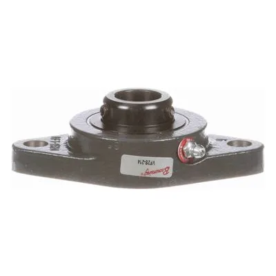 767650 Browning Mounted Cast Iron Two Bolt Flange Ball Bearing, Catalog Number: VF2S-214, 0.875" - Straight Bore.