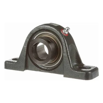 767777 Browning Mounted Cast Iron Two Bolt Low Base Pillow Block Ball Bearing, Catalog Number: VPLE-116, 1" Straight Bore.