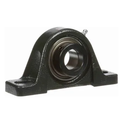 767301 Browning Mounted Cast Iron Two Bolt Low Base Pillow Block Ball Bearing, Catalog Number: VPLE-118, 1.125" Straight Bore.