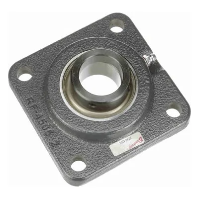 767791 Browning Mounted Cast Iron Four Bolt Flange Ball Bearing, Catalog Number: VF4E-120S, 1.25" - Straight Bore.