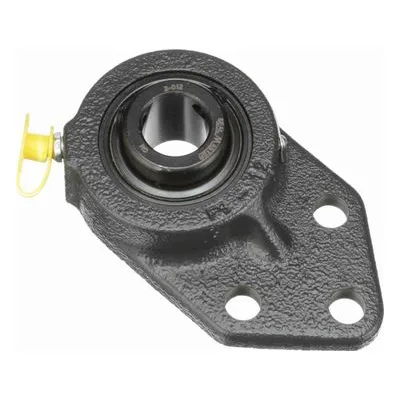 FB-12 Sealmaster 701233 Mounted Cast Iron Three Bolt Flange Bracket Ball Bearing 0.75" (Straight Bore), by Regal Rexnord