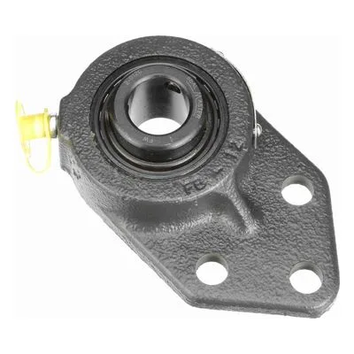 FB-12C Sealmaster 704056 Mounted Cast Iron Three Bolt Flange Bracket Ball Bearing 0.75" Straight Bore, by Regal Rexnord