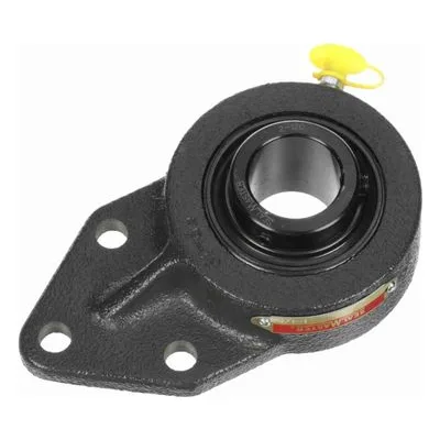 FB-18C Sealmaster 704062 Mounted Cast Iron Three Bolt Flange Bracket Ball Bearing 1.125" Straight Bore, by Regal Rexnord